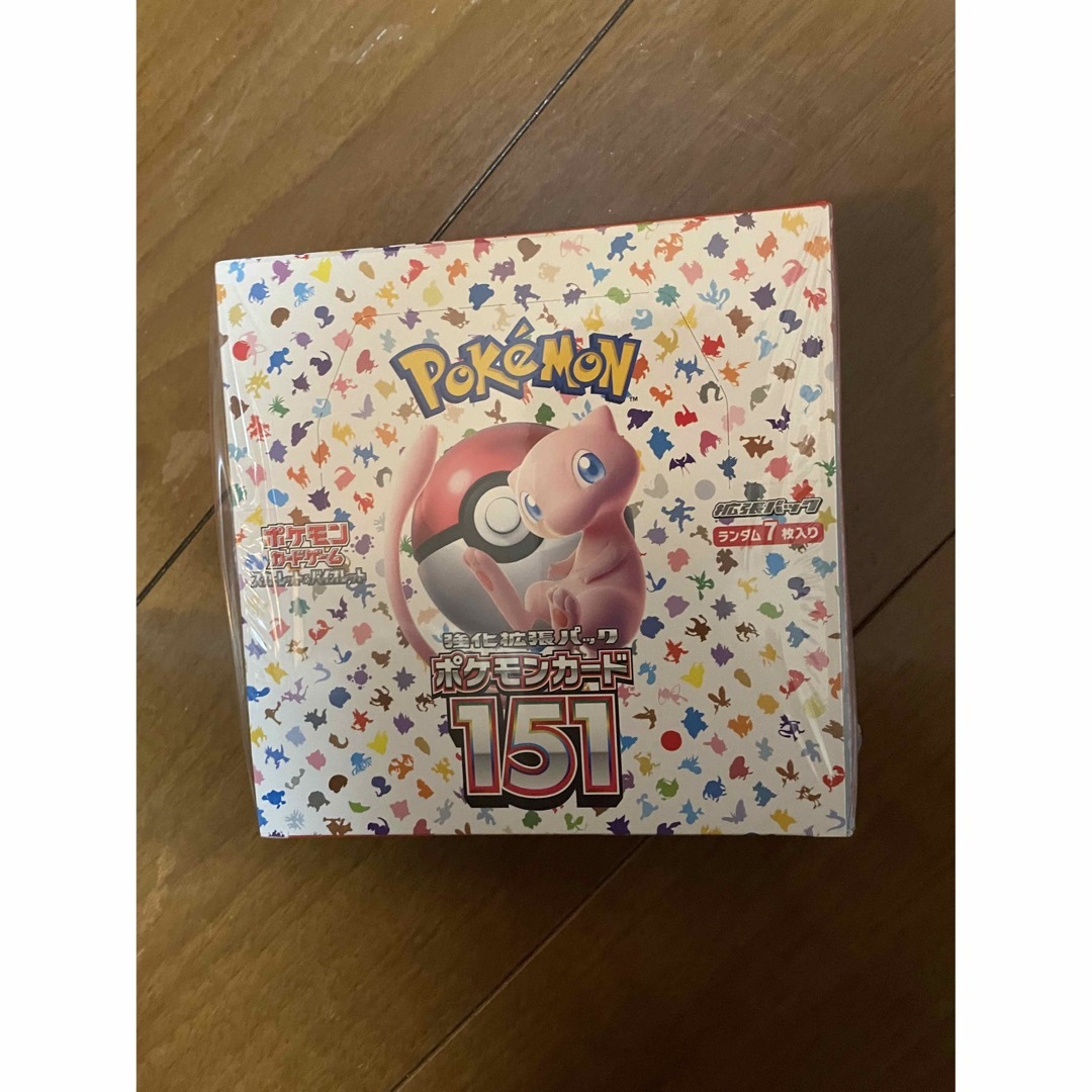 ポケモンカード151  1BOX 未開封　シュリンク付き