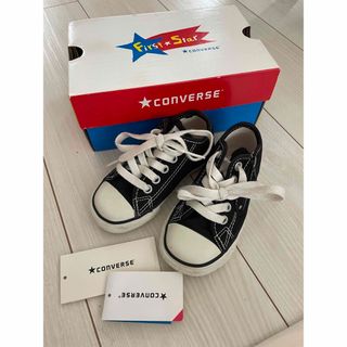 コンバース(CONVERSE)のconverse⭐︎コンバース　黒　15㎝(スニーカー)