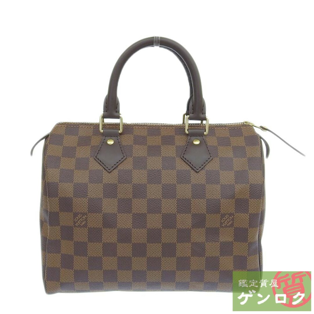 LOUIS VUITTON ルイ・ヴィトン ダミエ スピーディ25 ボストンバッグ ハンドバッグ エベヌ N41365 レディース【質屋】