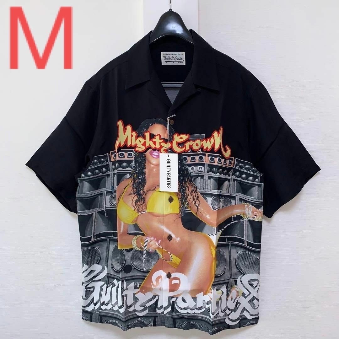 【WACKOMARIA】MIGHTY CROWN SHIRT／新品タグ付／送料込