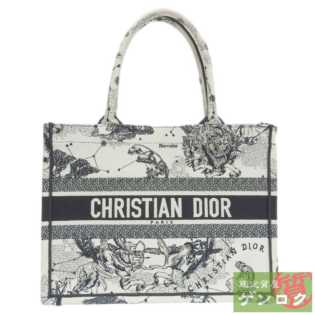 トートバッグ 【中古】Dior ディオール ブックトート ミディアム