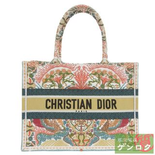 ディオール(Dior)の【中古】Dior ディオール ブックトート ミディアム ショルダーバッグ トートバッグ マルチカラー キャンバス レディース【質屋】(トートバッグ)