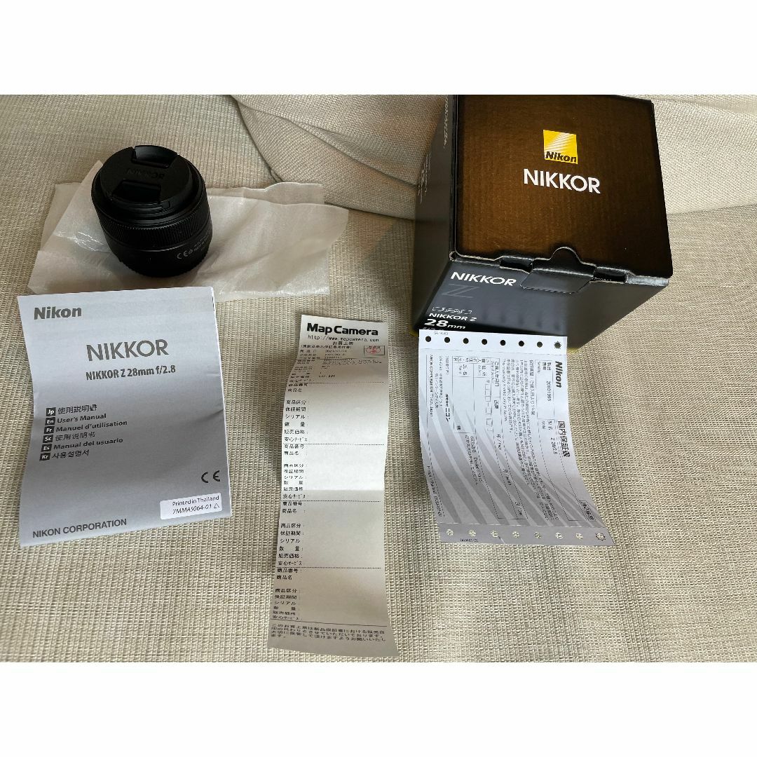 Nikon/NIKKOR Z 28mm f2.8/Zマウント/単焦点レンズ  スマホ/家電/カメラのカメラ(レンズ(単焦点))の商品写真