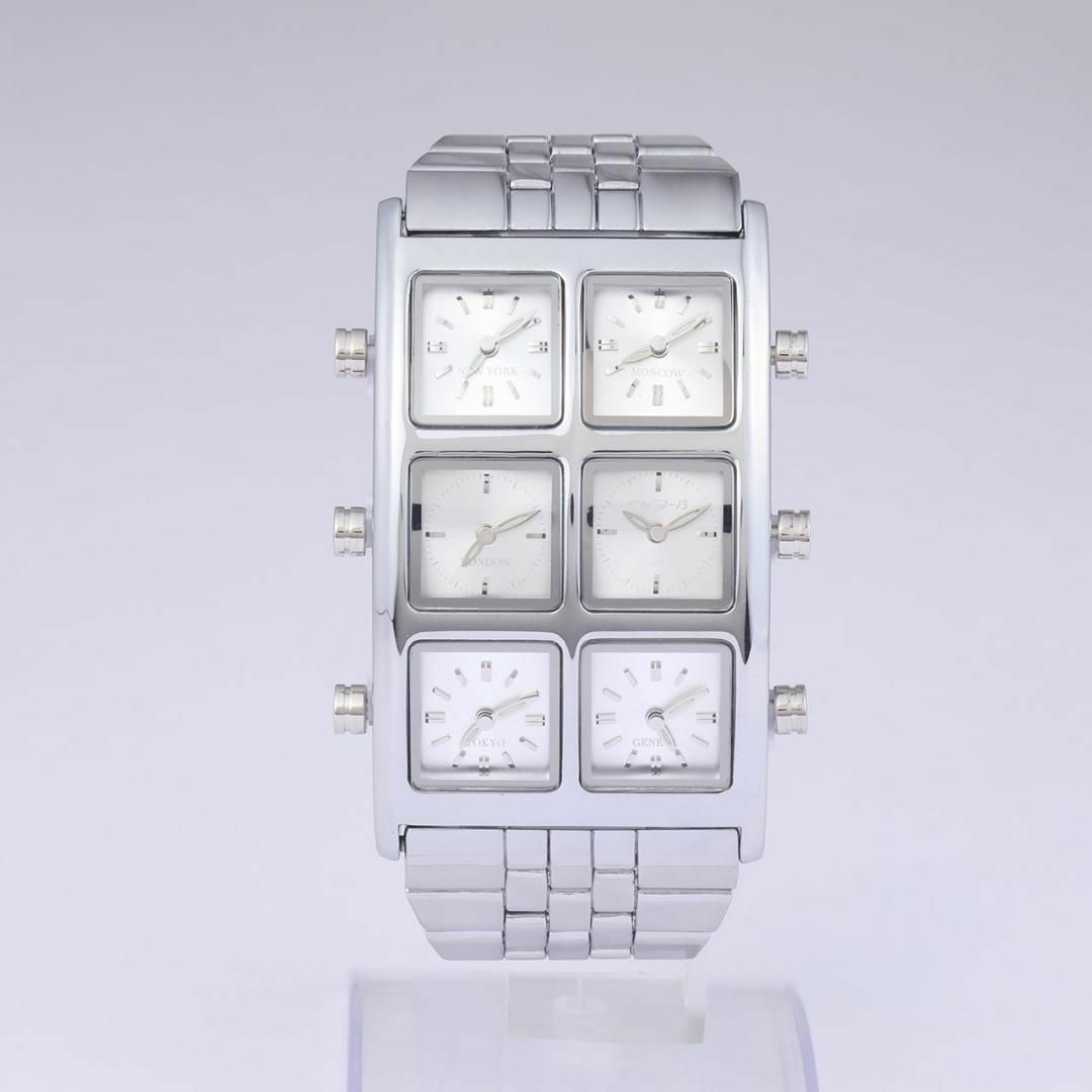 メンズ 腕時計 銀時計 メンズウォッチ 時計 男性用腕時計 ラクジュアリー 新品 メンズの時計(腕時計(アナログ))の商品写真
