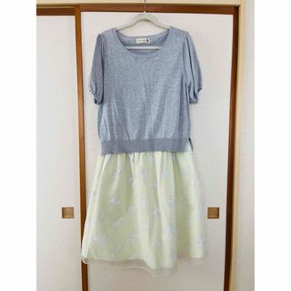 franche lippee - フランシュリッペ FL5 うさぎワンピースの通販 by ... フランシュリッペ ワンピース うさぎ