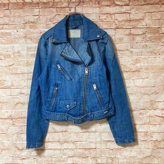 美品❗️ DIESEL バックロゴデニムジャンパー/ブルゾン/ジャケット