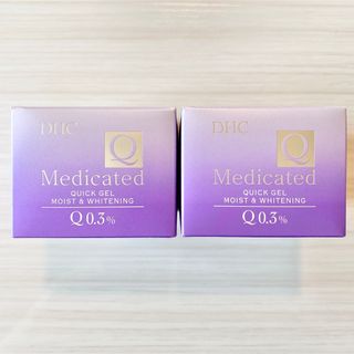 ディーエイチシー(DHC)の【2個セット】 DHC 薬用Qクイックジェル モイスト＆ホワイトニング(オールインワン化粧品)