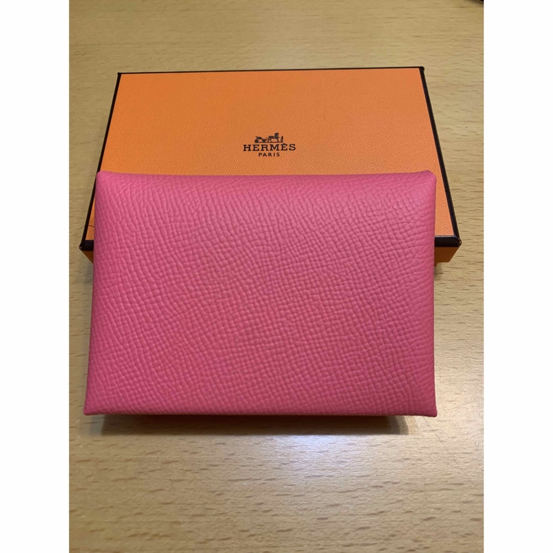 新品 HERMES エルメス カルヴィデュオ ピンク