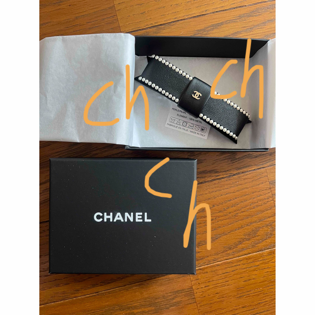 CHANEL ボウバレッタ - バレッタ/ヘアクリップ