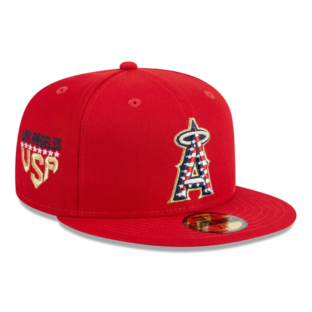 ニューエラ 59FIFTY MLB 4th of Julyロサンゼルスエンゼルス