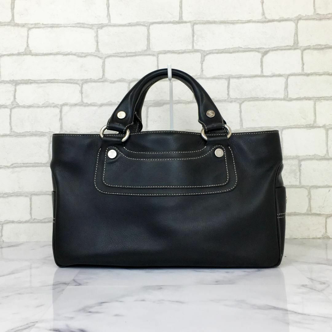 ✨美品✨セリーヌ ブギーバッグ ブラック レザー ハンドバッグ CELINE