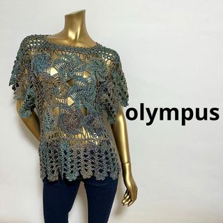 オリンパス(OLYMPUS)の【2651】olympus ニット プルオーバー 藤木ヒロコ(ニット/セーター)