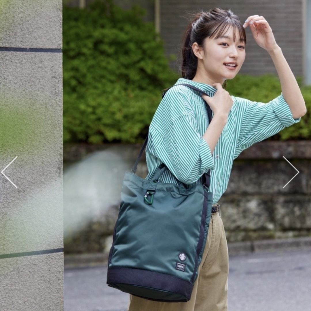 Lサイズ PORTER x STARBUCKS コーヒービーンシェイプ バッグ Lサイズ PORTER x STARBUCKS コーヒービーンシェイプ バッグ