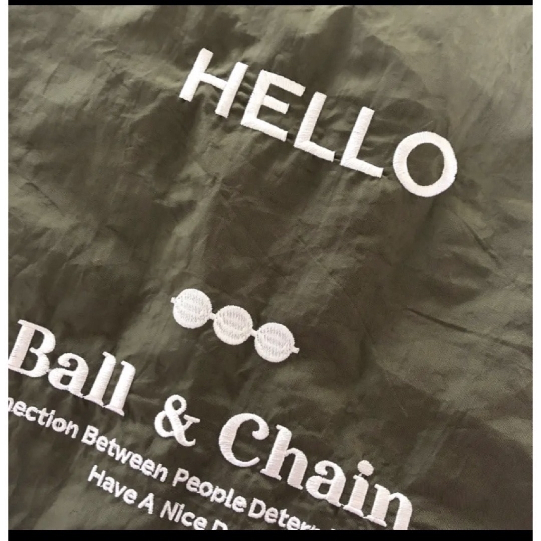 IENA(イエナ)の【新品未使用】ball&chain 刺繍　エコバッグ　ベイクルーズストア レディースのバッグ(エコバッグ)の商品写真