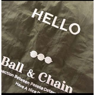 イエナ(IENA)の【新品未使用】ball&chain 刺繍　エコバッグ　ベイクルーズストア(エコバッグ)