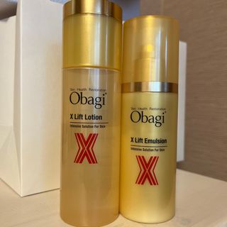 オバジ(Obagi)の【残量半分以上】オバジX化粧水、乳液セット(化粧水/ローション)