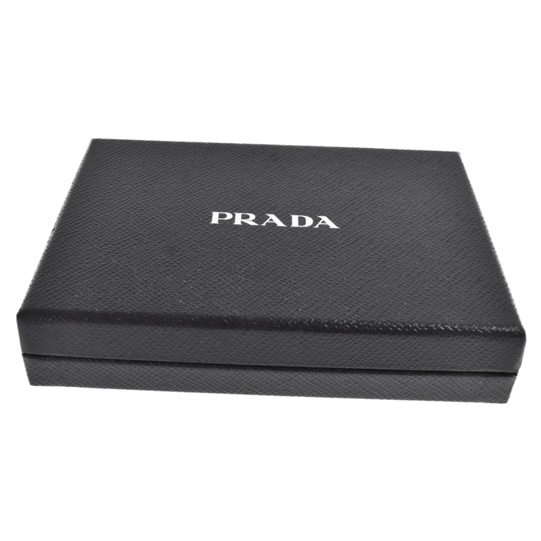 PRADA プラダ パスポートケース サフィアーノ ブラック 1MV357