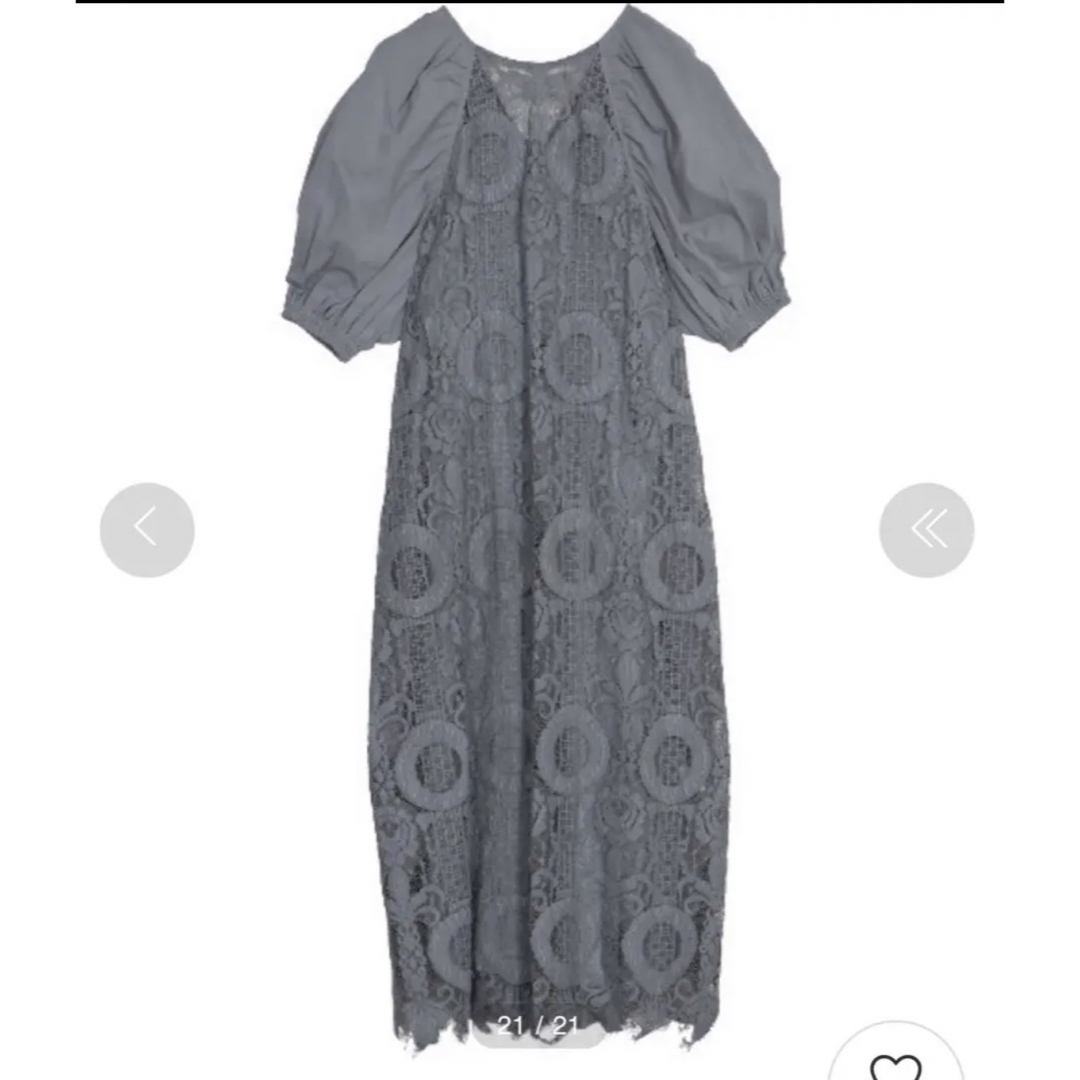 MEDI 2WAY CIRCLE PATTERN LACE DRESS | tradexautomotive.com