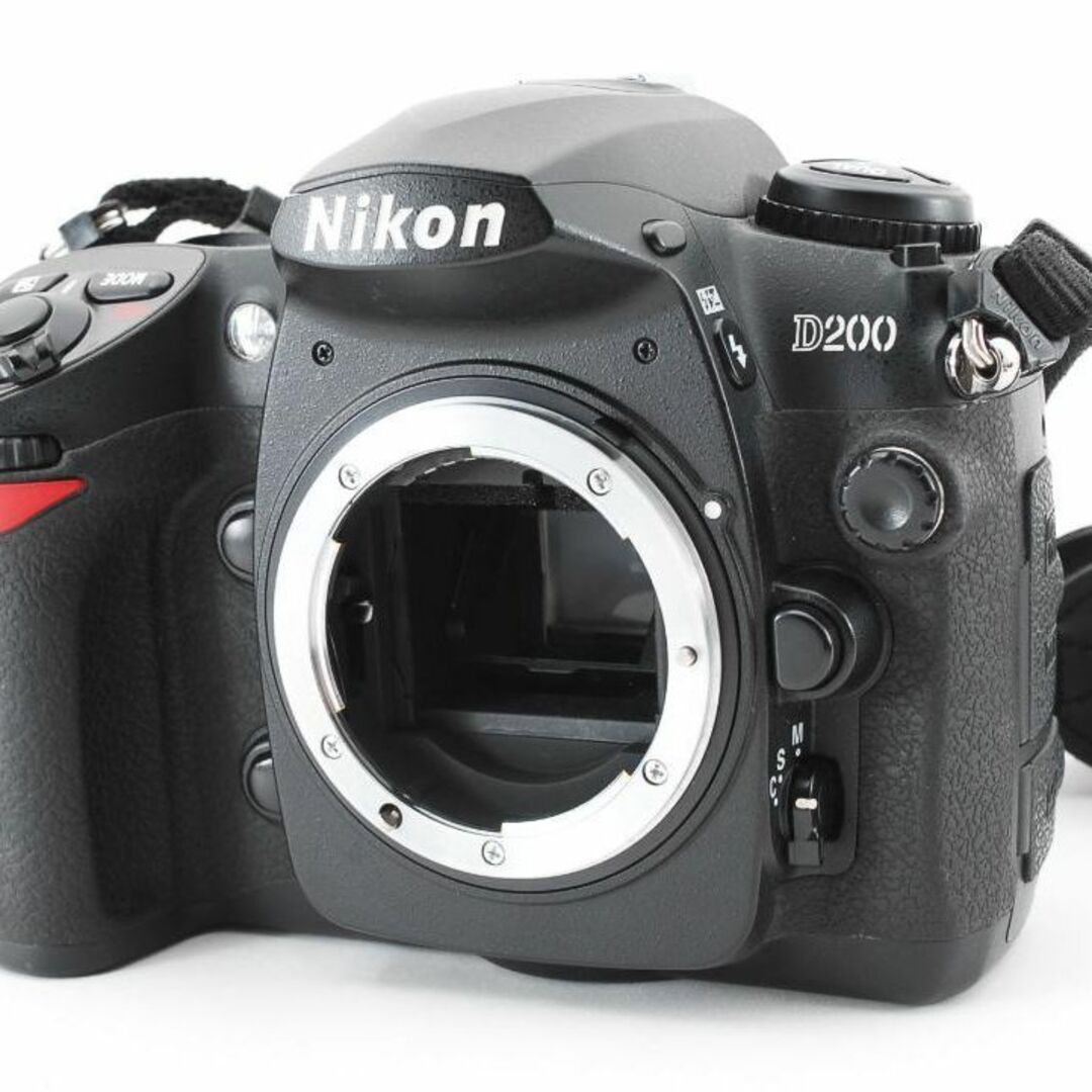 超美品 NIKON D200 デジタル ボディ ショット数 7434枚 C226