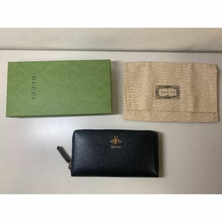 Gucci - ☆極美品☆ GUCCI グッチ アニマリエ ラウンドファスナー長