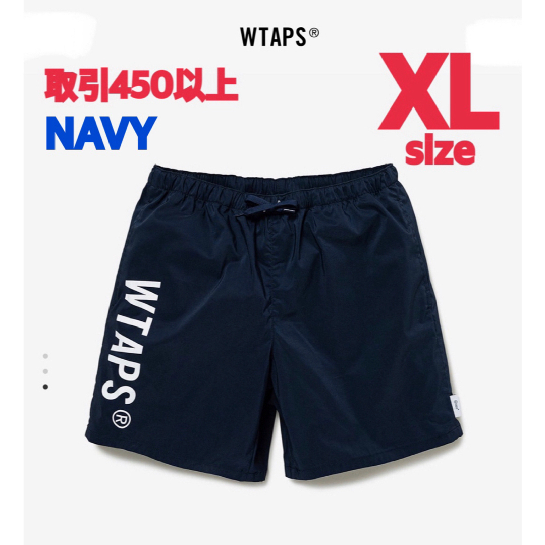 W)taps(ダブルタップス)のWTAPS 2023SS SPSS2002 SHORTS NAVY XLサイズ メンズのパンツ(ショートパンツ)の商品写真