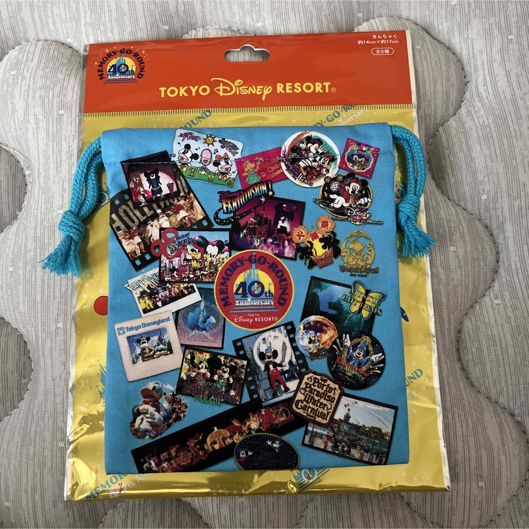 ディズニー　40周年 メモリーゴーラウンド　巾着　きんちゃく | フリマアプリ ラクマ