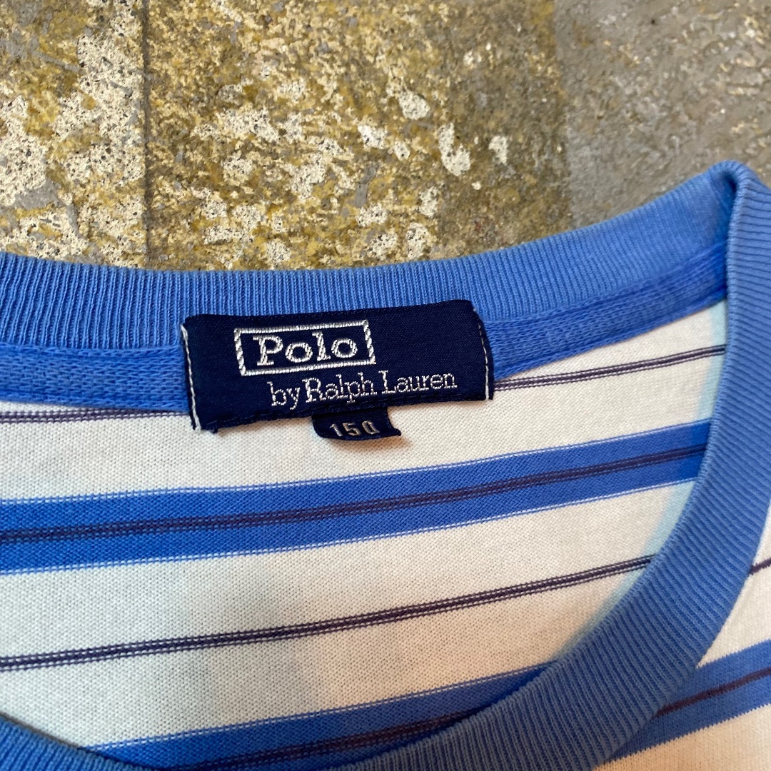 極美品 ralph lauren リネンコットンカットソー M ボーダー 極美品 ralph lauren リネンコットンカットソー M ボーダー