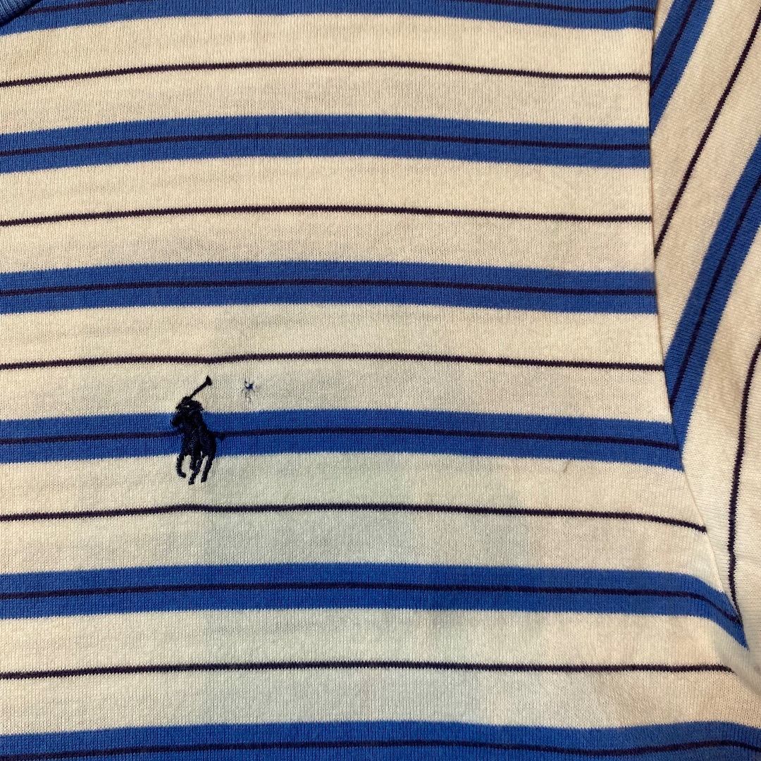 極美品 ralph lauren リネンコットンカットソー M ボーダー 極美品 ralph lauren リネンコットンカットソー M ボーダー