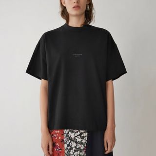 アクネストゥディオズ(Acne Studios)のアクネストゥディオズ　Acne Studios 反転リバースロゴTシャツ(Tシャツ(半袖/袖なし))