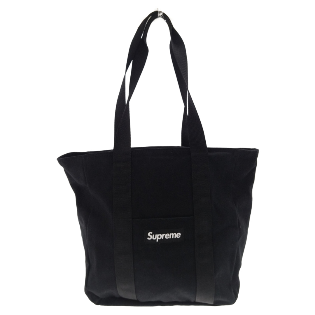 新品・未使用 supreme Canvas Tote トートバック 黒 カバン-