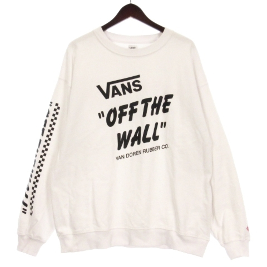 バンズ VANS × CALEE スウェット トレーナー 裏毛 ホワイト XL - その他