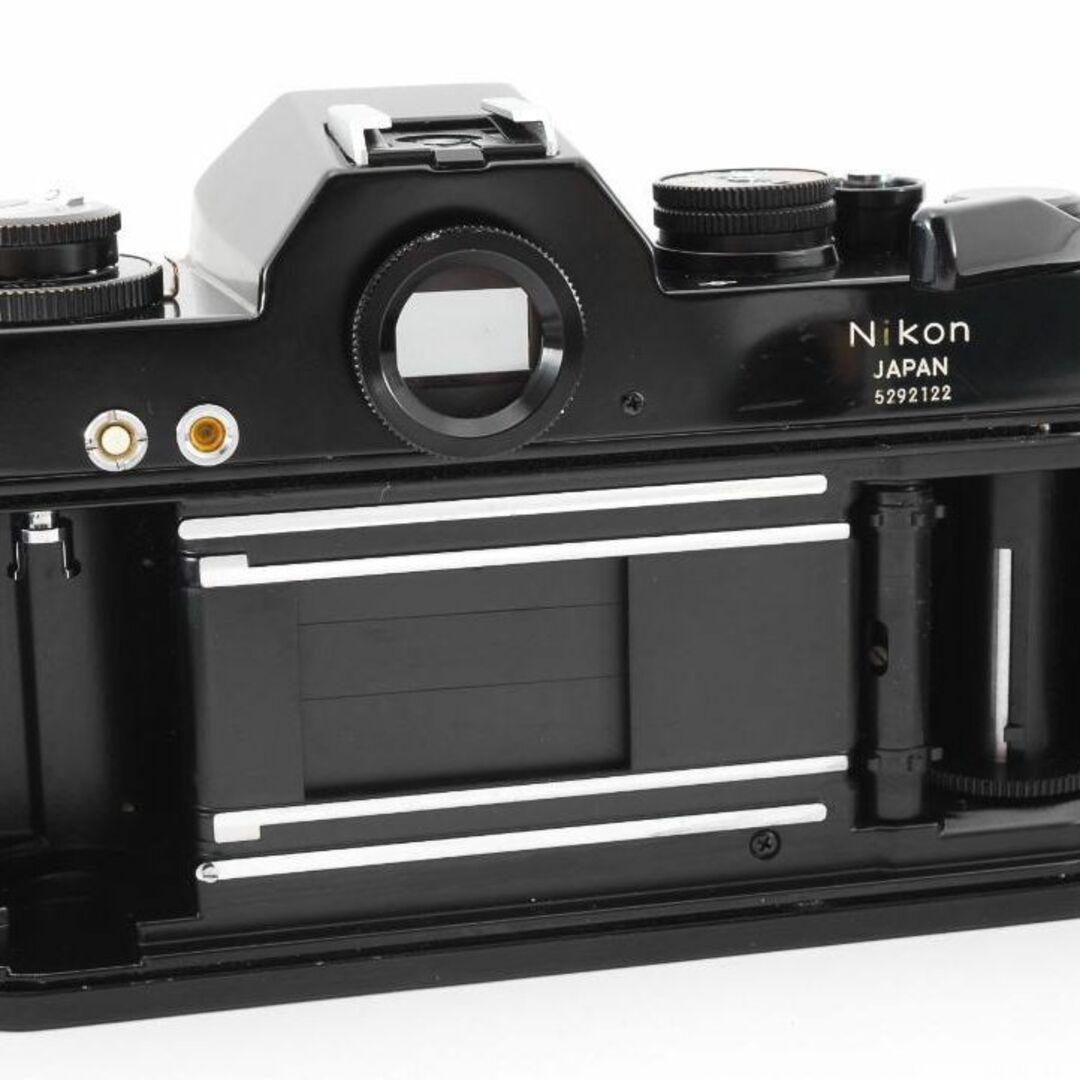 美品 ニコン ニコマート EL ブラック フィルム モルト新品交換済 Y776