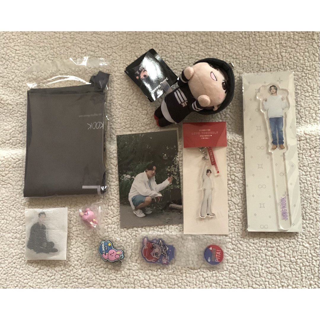 BTS ジョングク トレカ まとめ売り うちわ スローガン フラッグ アクスタ