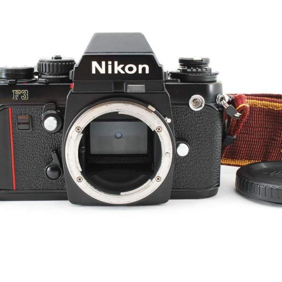 美品　NIKON F3 MF-14 フィルムカメラ　モルト新品交換済 Y727