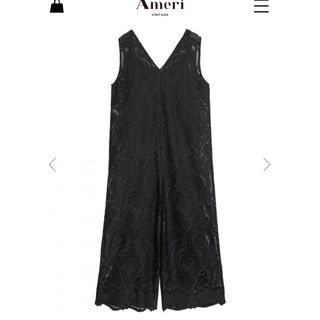 Ameri VINTAGE - アメリヴィンテージ CHLOE V NECK ROMPERS 完売品の