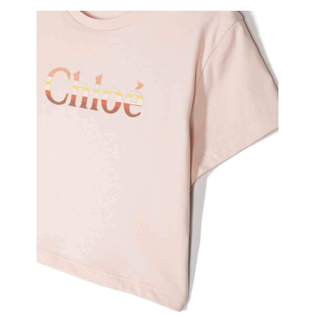 Chloe(クロエ)のChloe クロップドTシャツ　１２Y 新品未使用 レディースのトップス(Tシャツ(半袖/袖なし))の商品写真