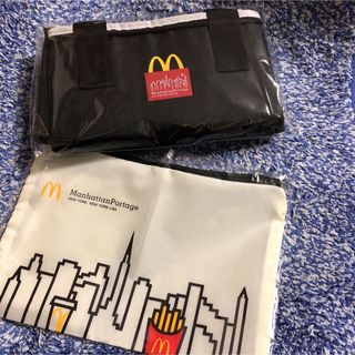 マンハッタンポーテージ(Manhattan Portage)のマクド×マンハッタン保温保冷リュック + ファスナーポーチ(ノベルティグッズ)