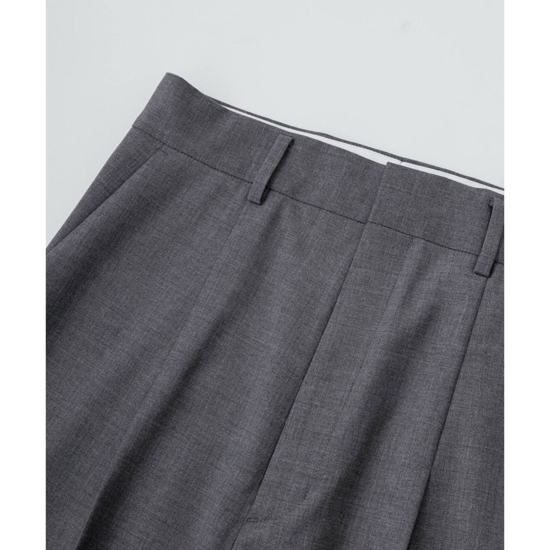 AdametRope【新品】yo BIOTOP High waist slacks グレー