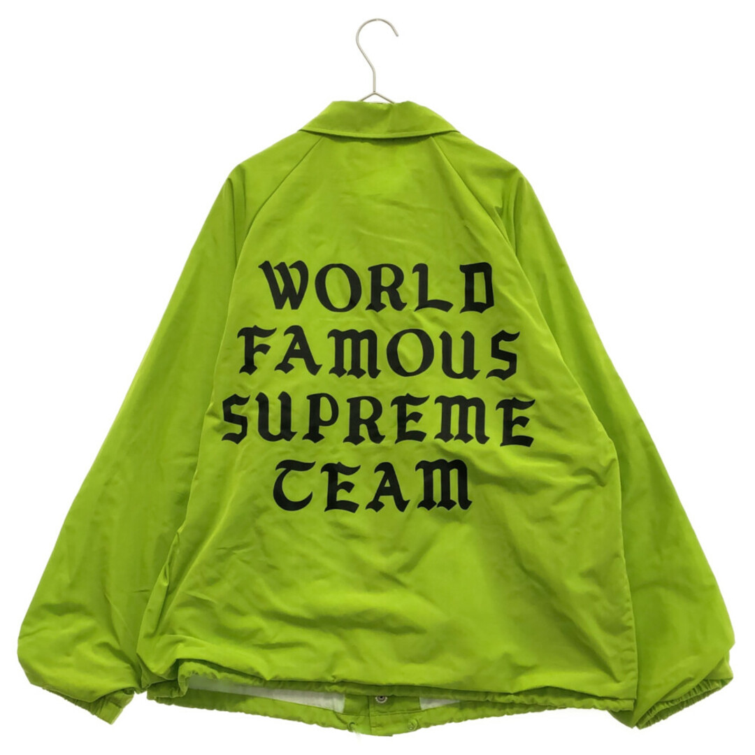 SUPREME シュプリーム 20SS World Famous Coach Jacket バックロゴ ナイロンコーチジャケット グリーン