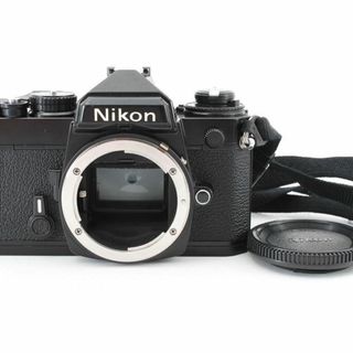 超美品 NIKON FE ブラック フィルムカメラ モルト新品交換済 Y795の