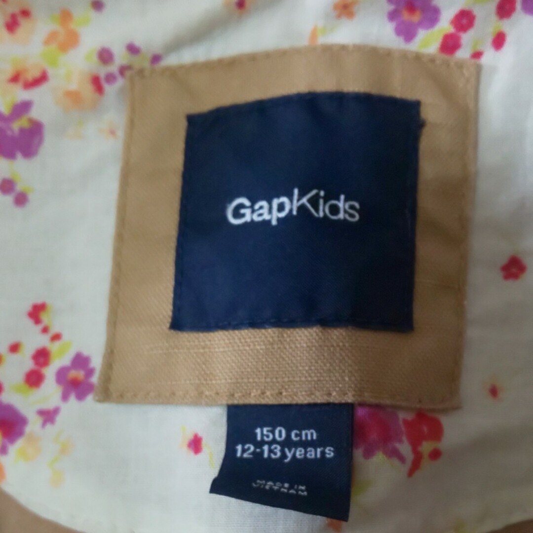 GAP Kids(ギャップキッズ)のGAP モッズコート ジャンパー 150 女の子 キッズ/ベビー/マタニティのキッズ服女の子用(90cm~)(ジャケット/上着)の商品写真