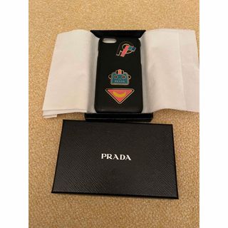 プラダ(PRADA)のプラダ スマホ ケース iPhone7 8 SE ロボット ジャンク品(iPhoneケース)