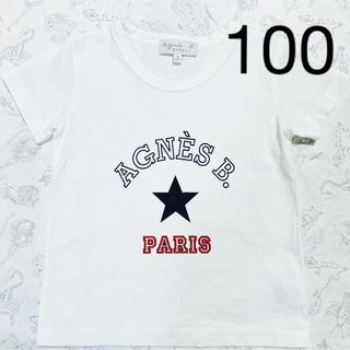 アニエスベー(agnes b.)の美品！アニエスベー　半袖4ans(Tシャツ/カットソー)