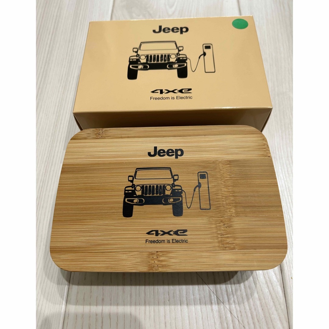 Jeep(ジープ)のJeep ランチボックス　バンブーファイバー保存容器 インテリア/住まい/日用品のキッチン/食器(弁当用品)の商品写真