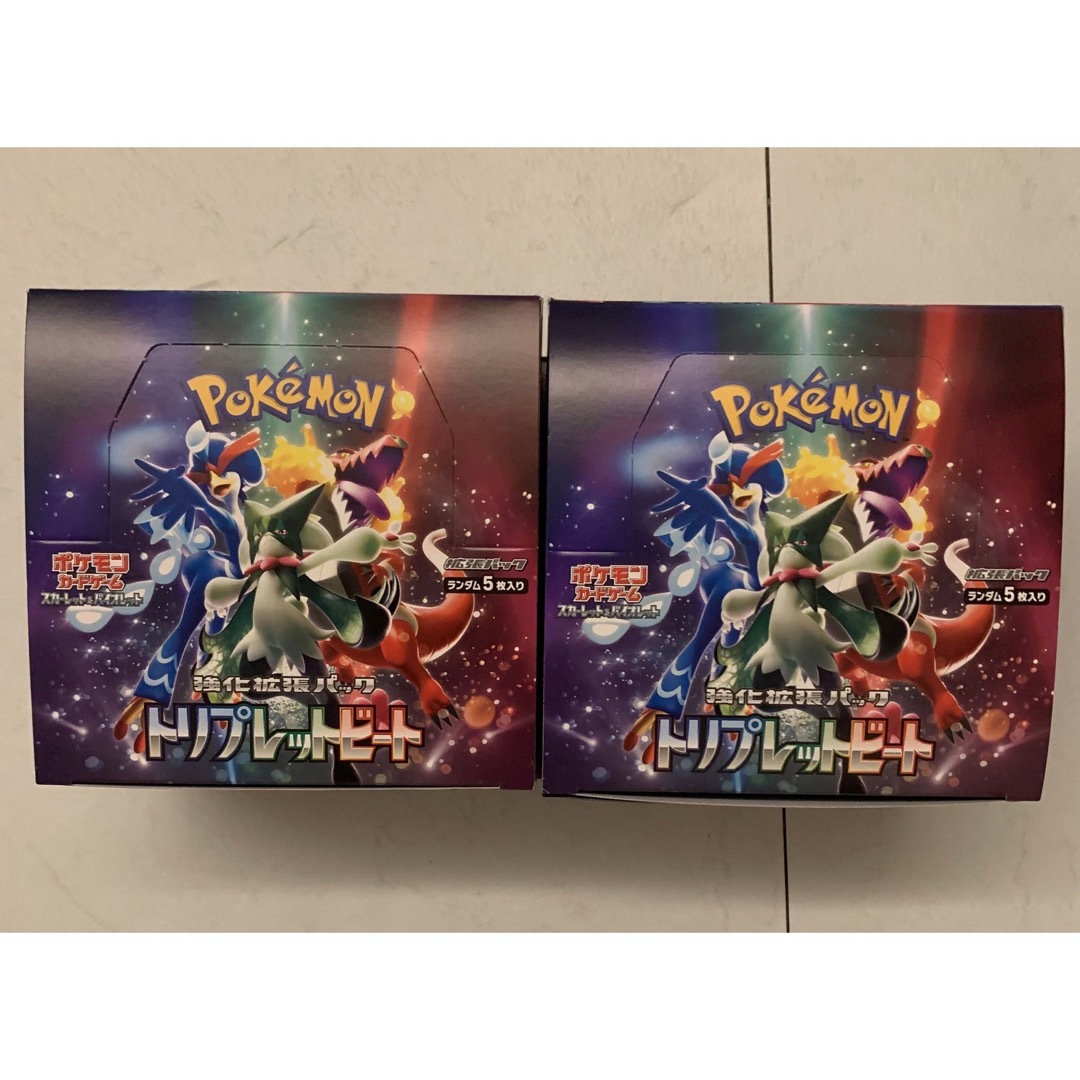 ポケモンカード バイオレット 7BOX シュリンクなし