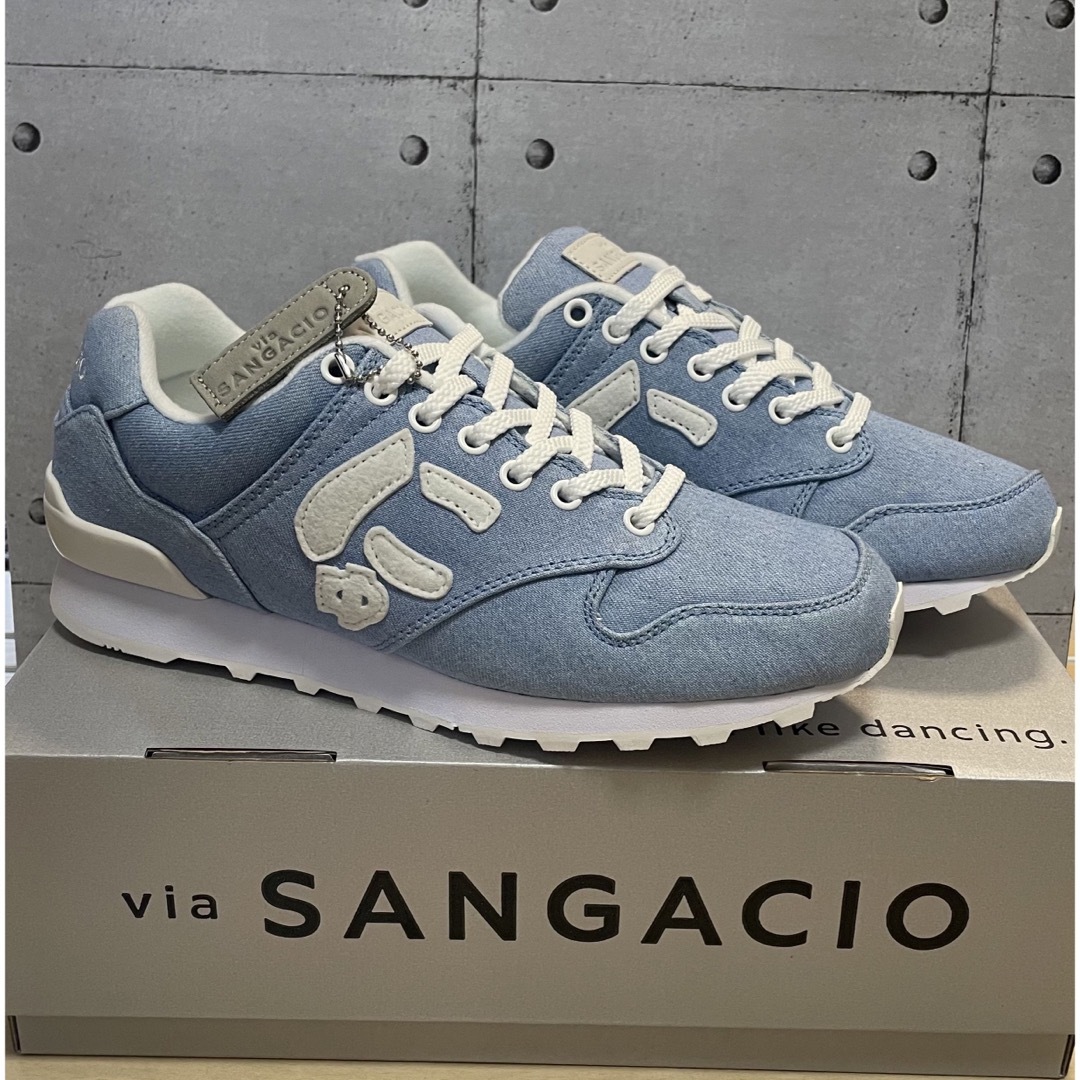 Via SANGACIO にゅ〜ず DENIM SKYBLUE 26.5cm限定