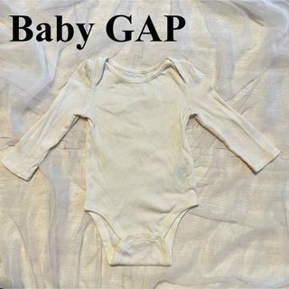 ベビーギャップ(babyGAP)のBaby GAP 長袖ロンパース 12-18month(ロンパース)