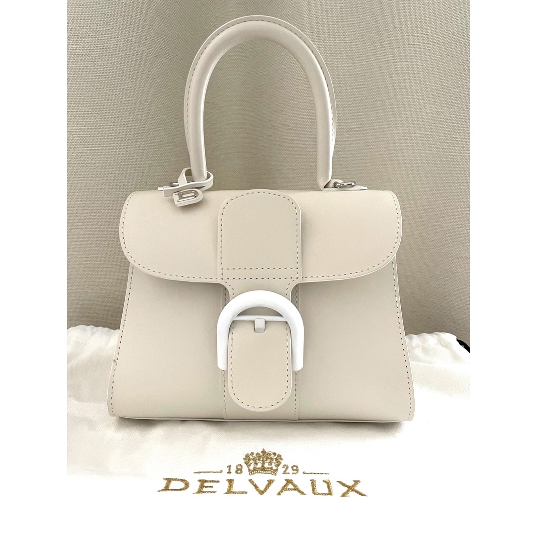 DELVAUX デルヴォー ブリヨン ミニ　アイボリー　ホワイト