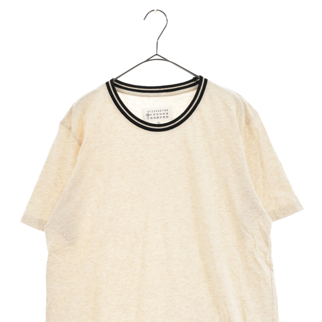 Maison Martin Margiela(マルタンマルジェラ)のMaison Margiela メゾンマルジェラ 17SS 半袖 リンガーTシャツ カットソー ベージュ調 S30GC0596 メンズのトップス(Tシャツ/カットソー(半袖/袖なし))の商品写真