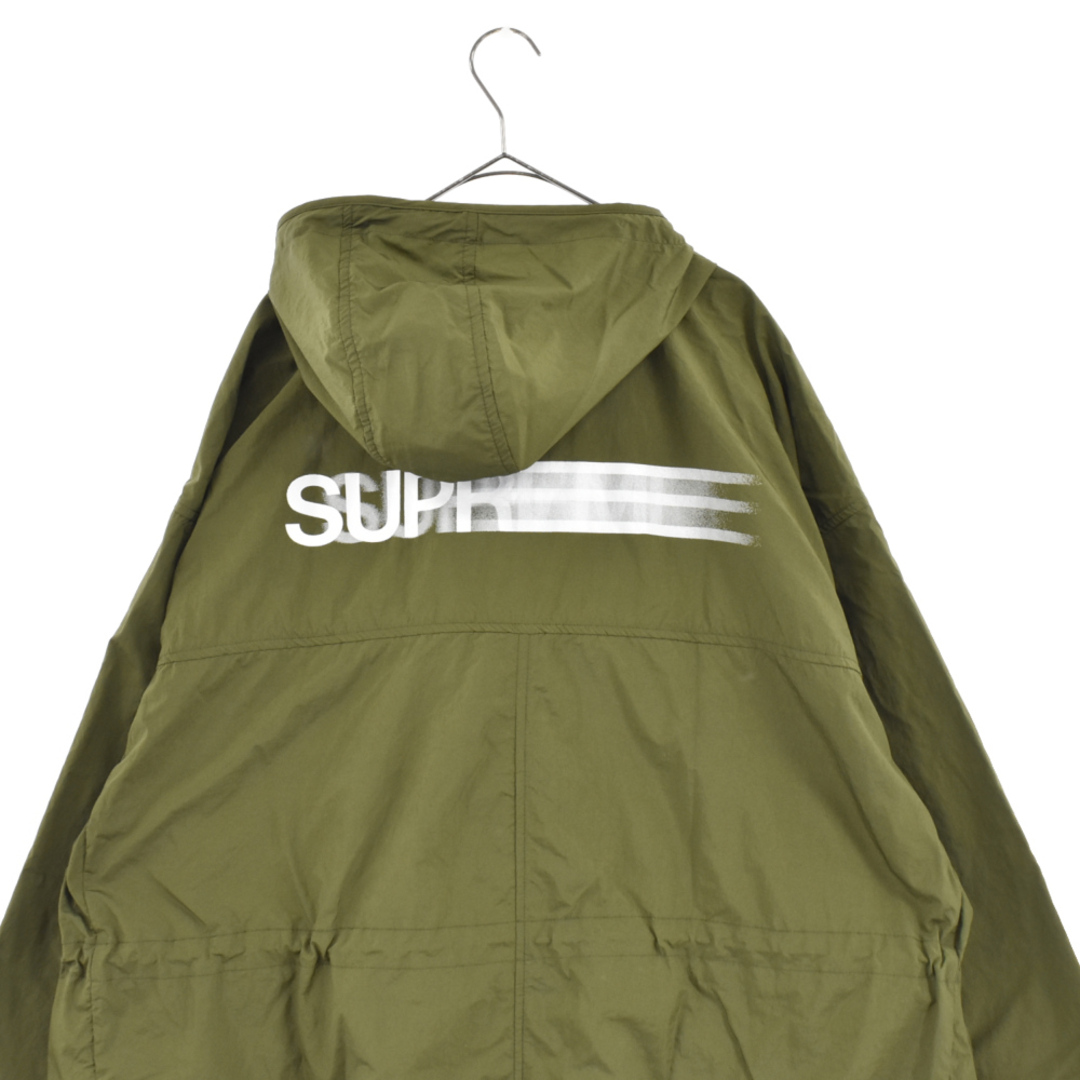 SUPREME シュプリーム 23SS Motion Logo Lightweight Parka モーション ロゴ ライトウェイト パーカー ナイロンジャケット カーキ